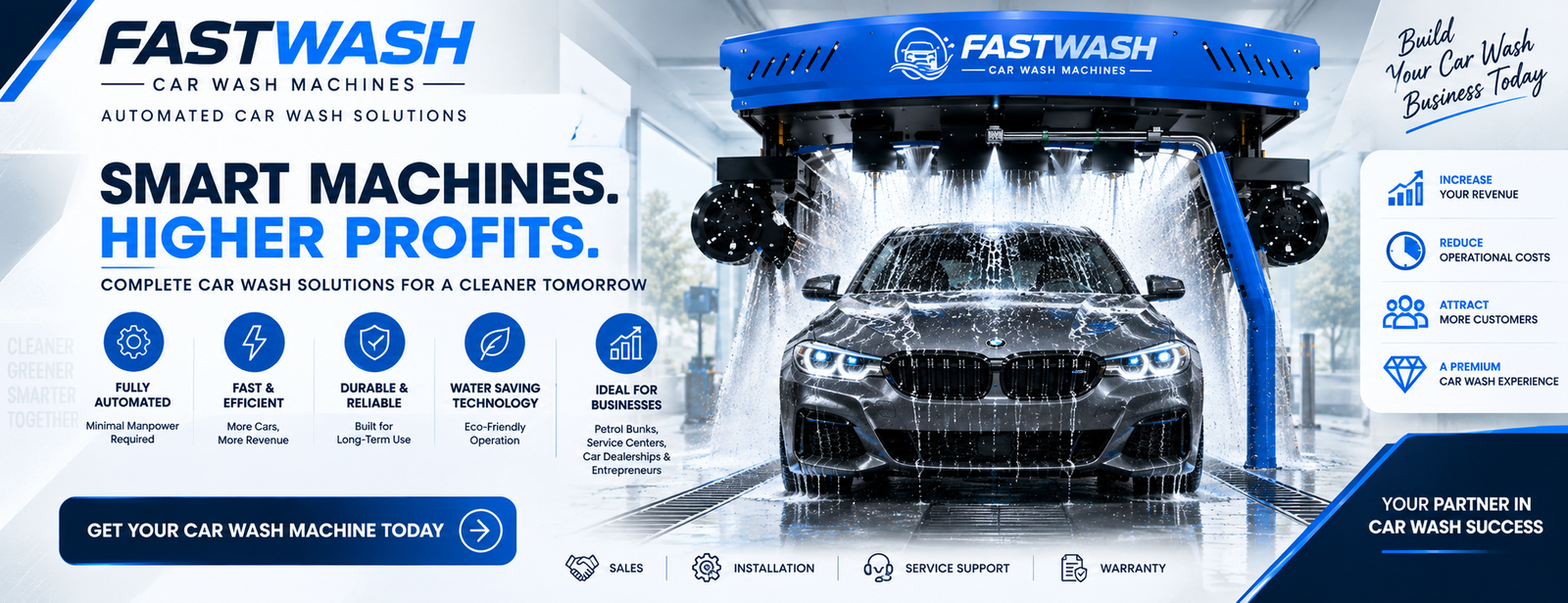 Touchless Rollover Wash In Action